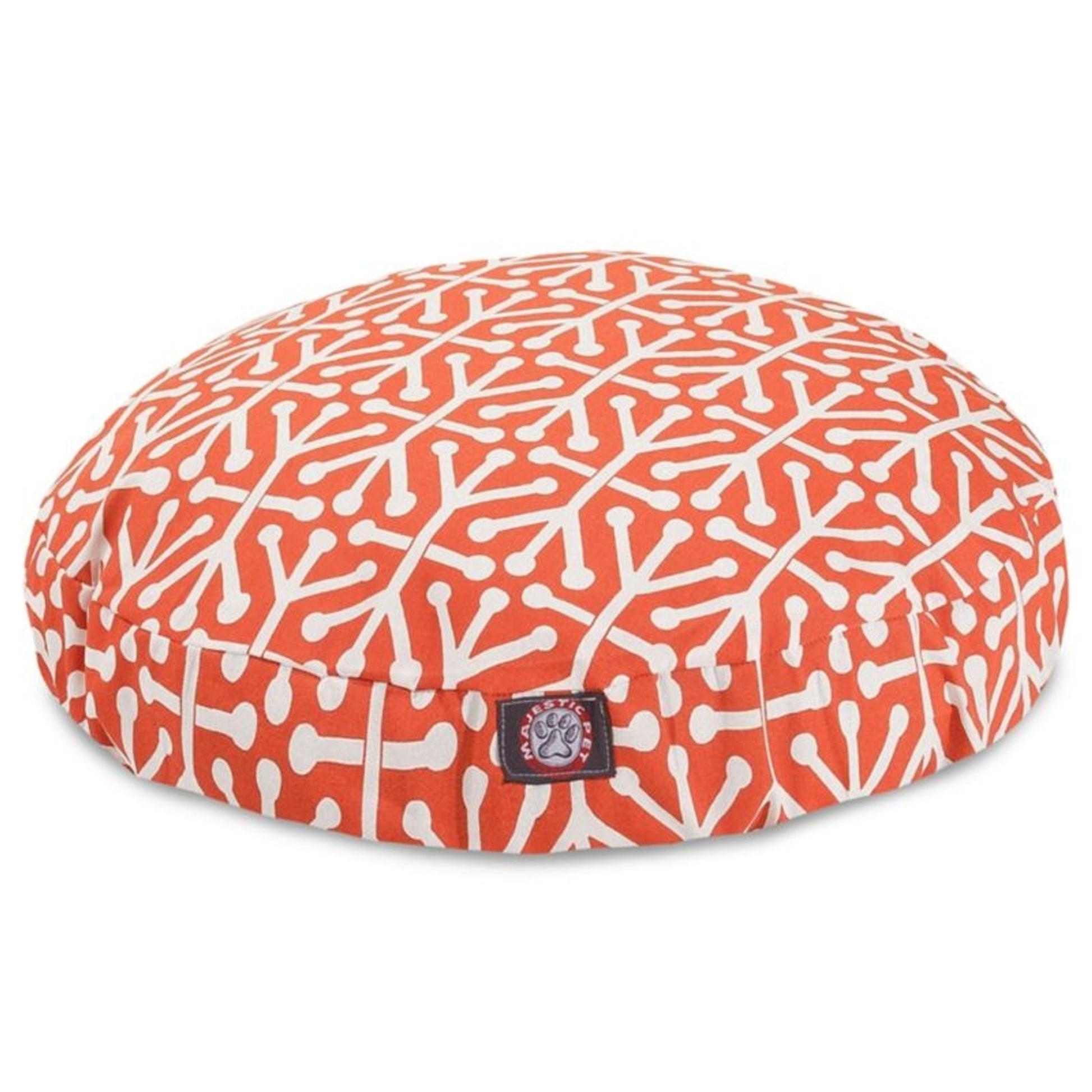 Majestic Pet Outdoor Orange Aruba Round Pet Bed
