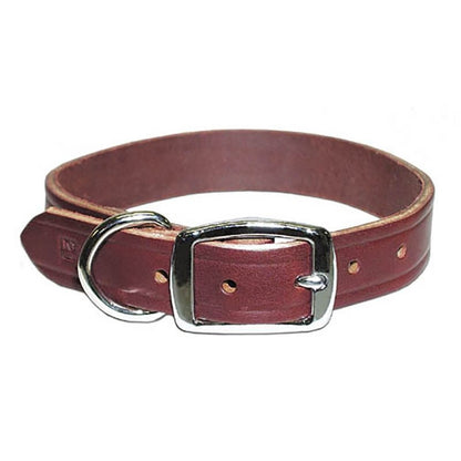 Premium Latigo Leather Dog Collar