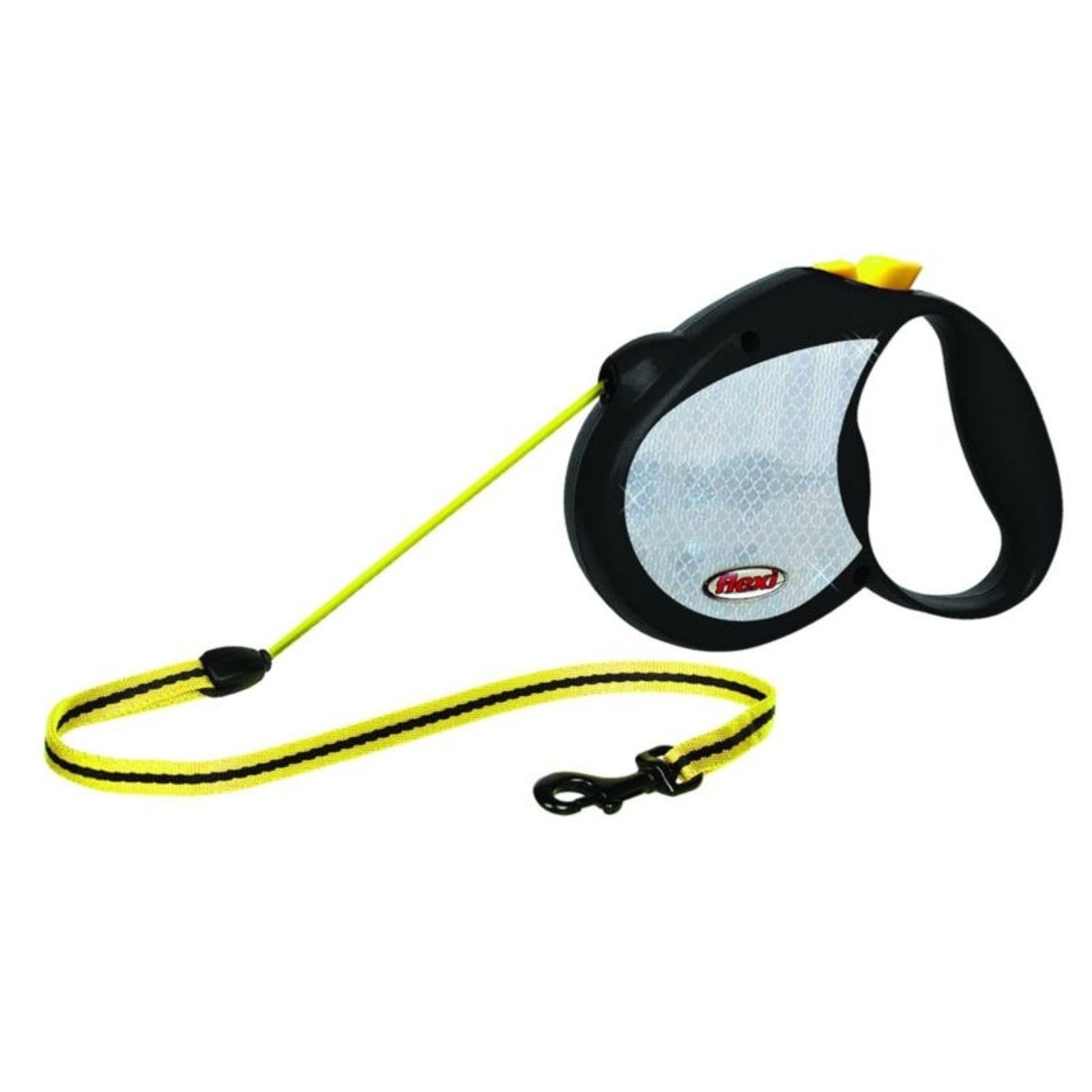 Flexi Reflective Neon Tape Retractable Leash