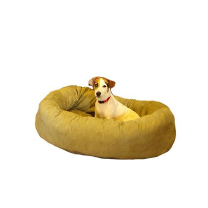 Majestic Suede Bagel Dog Bed
