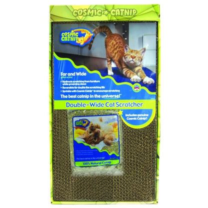 Cosmic Catnip Double Wide Corrugated Cat Scratcher