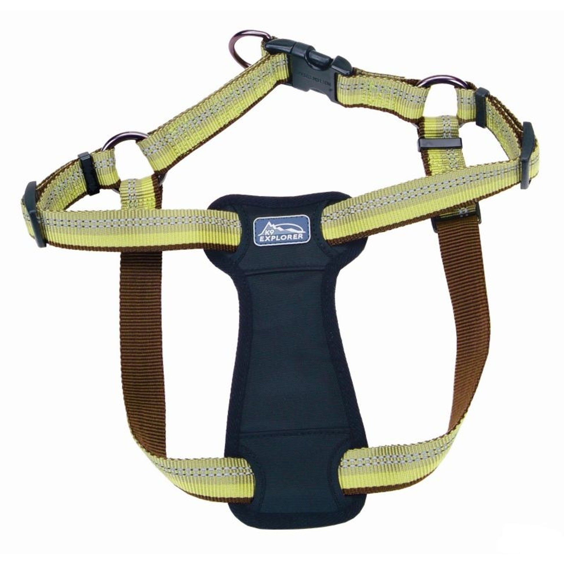 K9 Explorer Reflective Dog Harness Small Fern