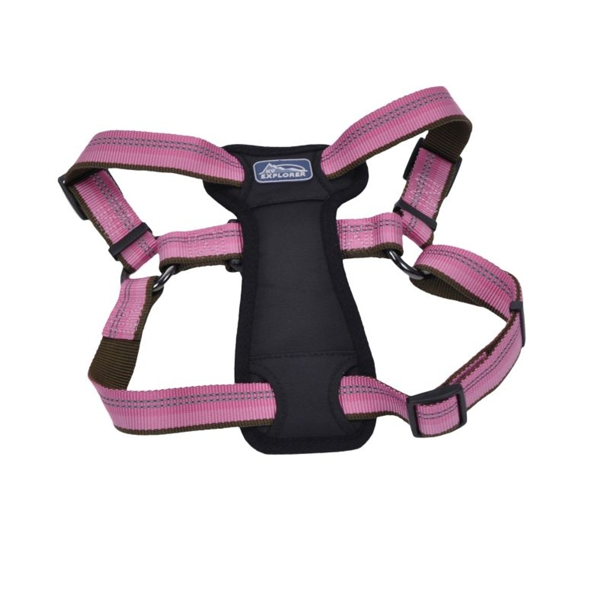 K9 Explorer Reflective Dog Harness Small Rosebud