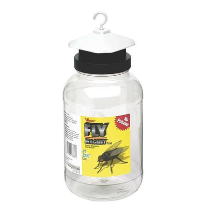 Fly Magnet With Bait For Outdoor Fly Control