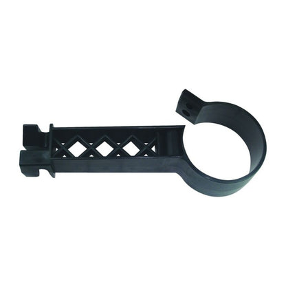Field Guardian Pipe Clamp Insulator 12pk Black