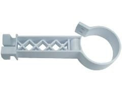 Field Guardian Pipe Clamp Insulator 12pk Black