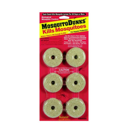 Mosquito Dunks For Stagnant Water