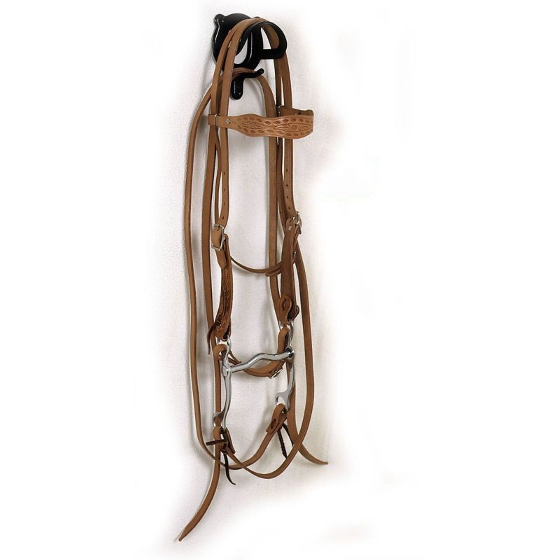 American Saddlery Leather Browband Headstall Set