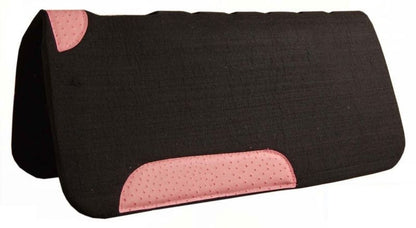 American Saddlery Ostrich Wool Saddle Pad Lime