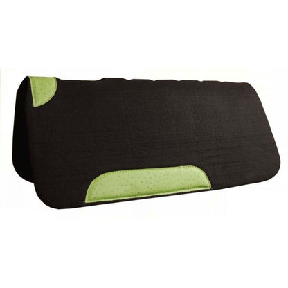 American Saddlery Ostrich Wool Saddle Pad Lime