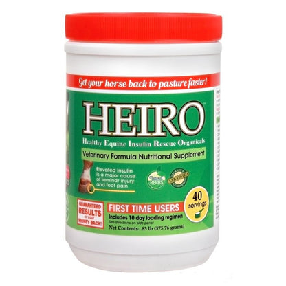 Equine Medical HEIRO for Horses - Healthy Equine Insulin Rescue Organicals