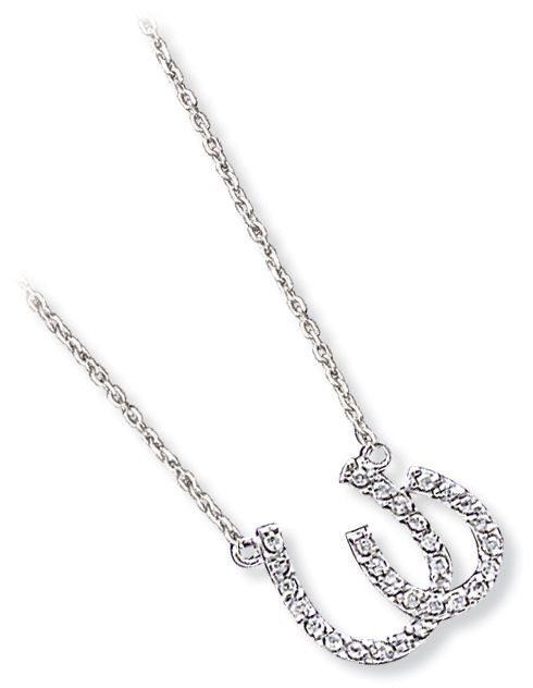 Kelly Herd Double Horseshoe Necklace