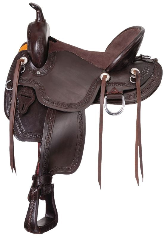 King Series Mesquite Mule Saddle