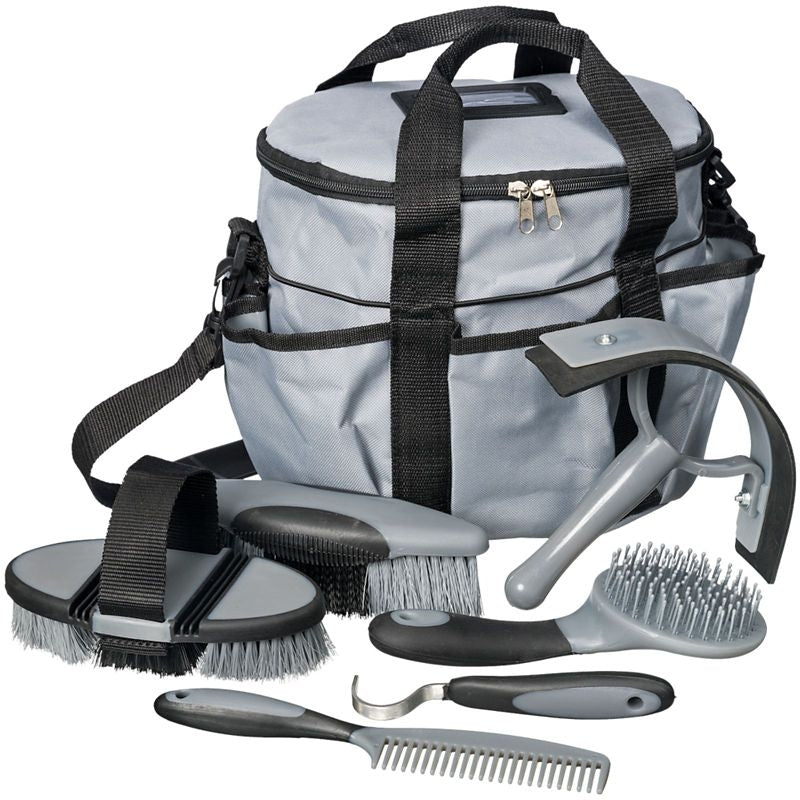 Tough1 Great Grips 6 Piece Brush Set with Bag