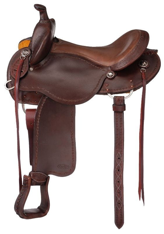 King Series Brisbane Trail Saddle With Horn