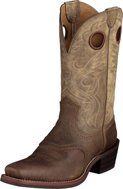 Ariat Mens Heritage Roughstock - Earth Brown Bomber