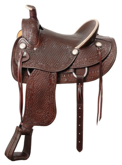 Royal King San Marcos Hard Seat Rancher Saddle