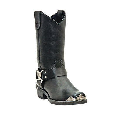 Dingo Mens Chopper Leather Harness Boots
