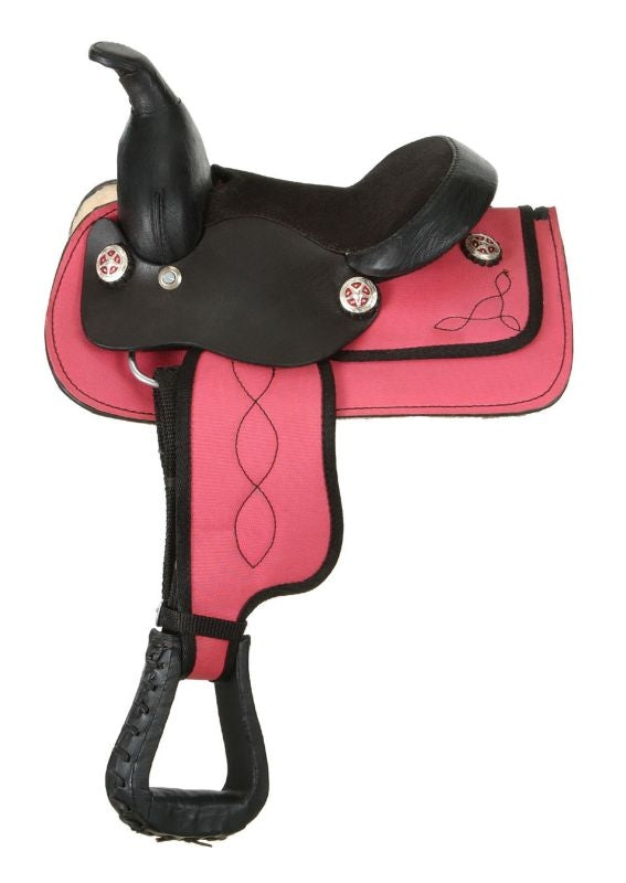 King Series Synthetic Western Saddle
