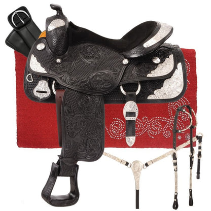 Silver Royal Challenger Silver Youth Show Saddle Package