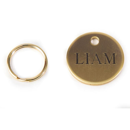 Personalized Round Halter/Bridle/Pet Tag