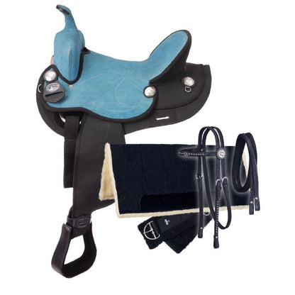 Tough1 Eclipse Rnd 5-Pc Trail Deluxe Saddle Pkg