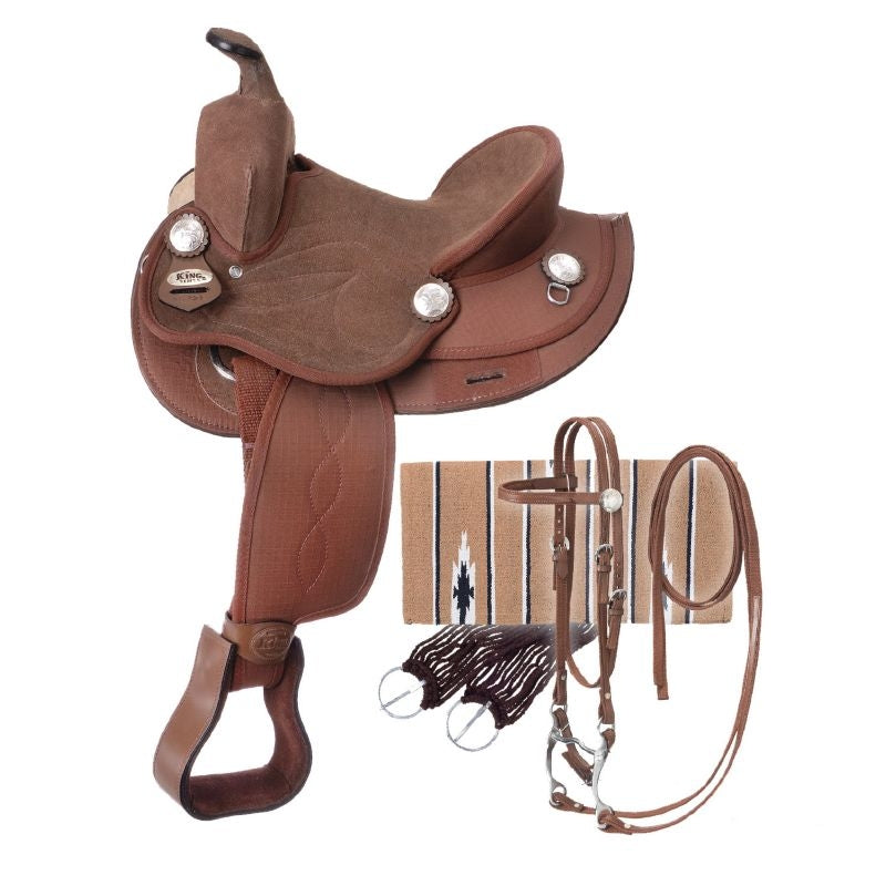 Tough1 Eclipse Pony Rnd Skirt 5pc Saddle Pkg