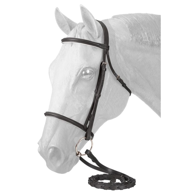 Padded Noseband Snaffle Bridle