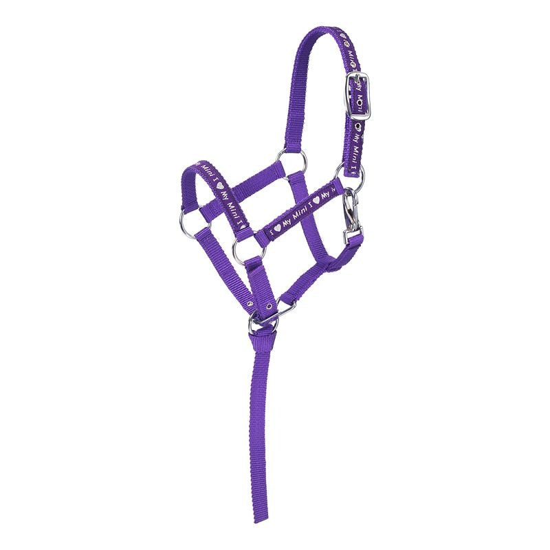 Tough1 Nylon I Love My Mini Miniature Halter