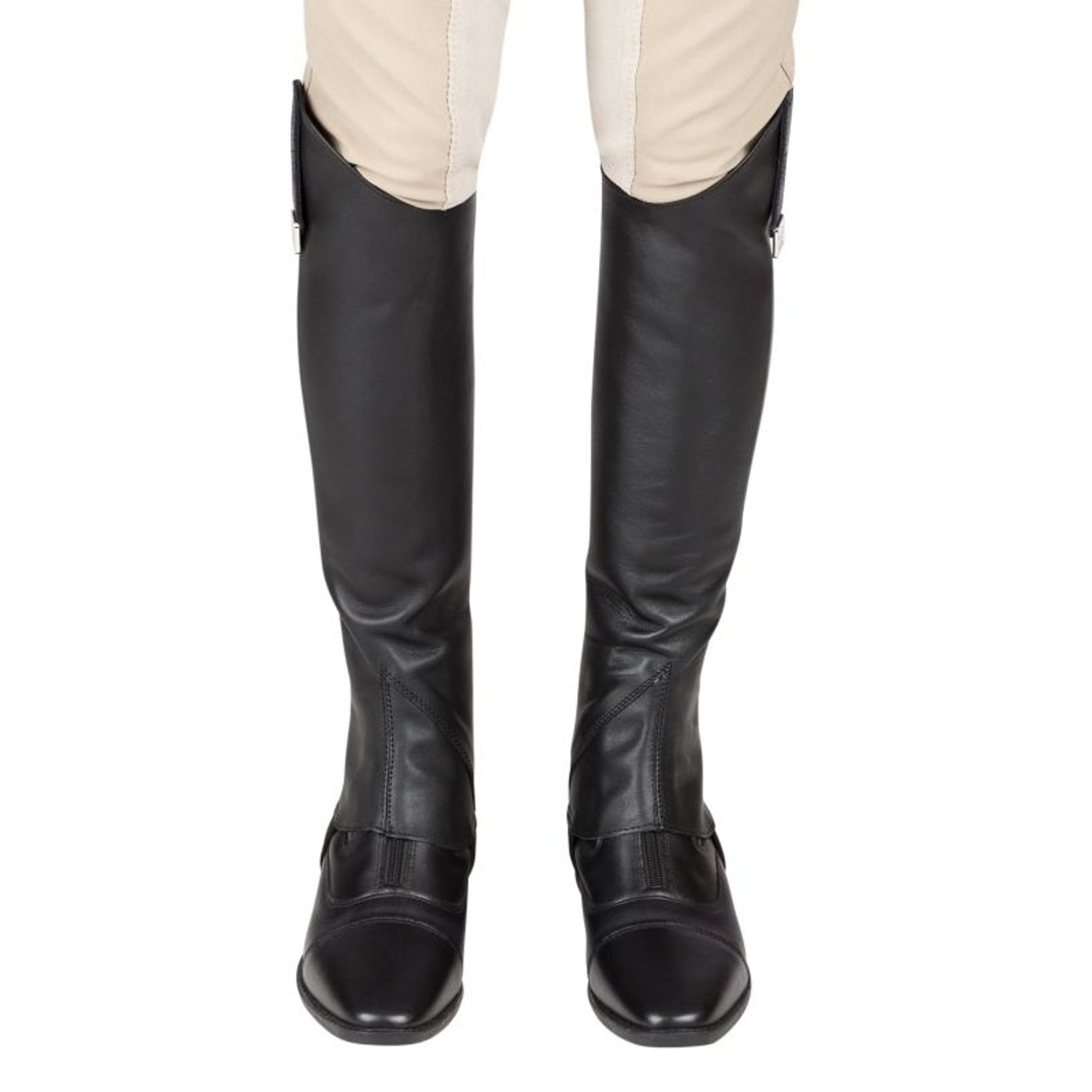 Huntley Equestrian Custom Fit Premium Leather Half Chaps