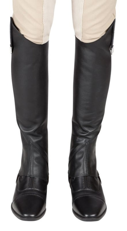 Huntley Equestrian Custom Fit Premium Leather Half Chaps