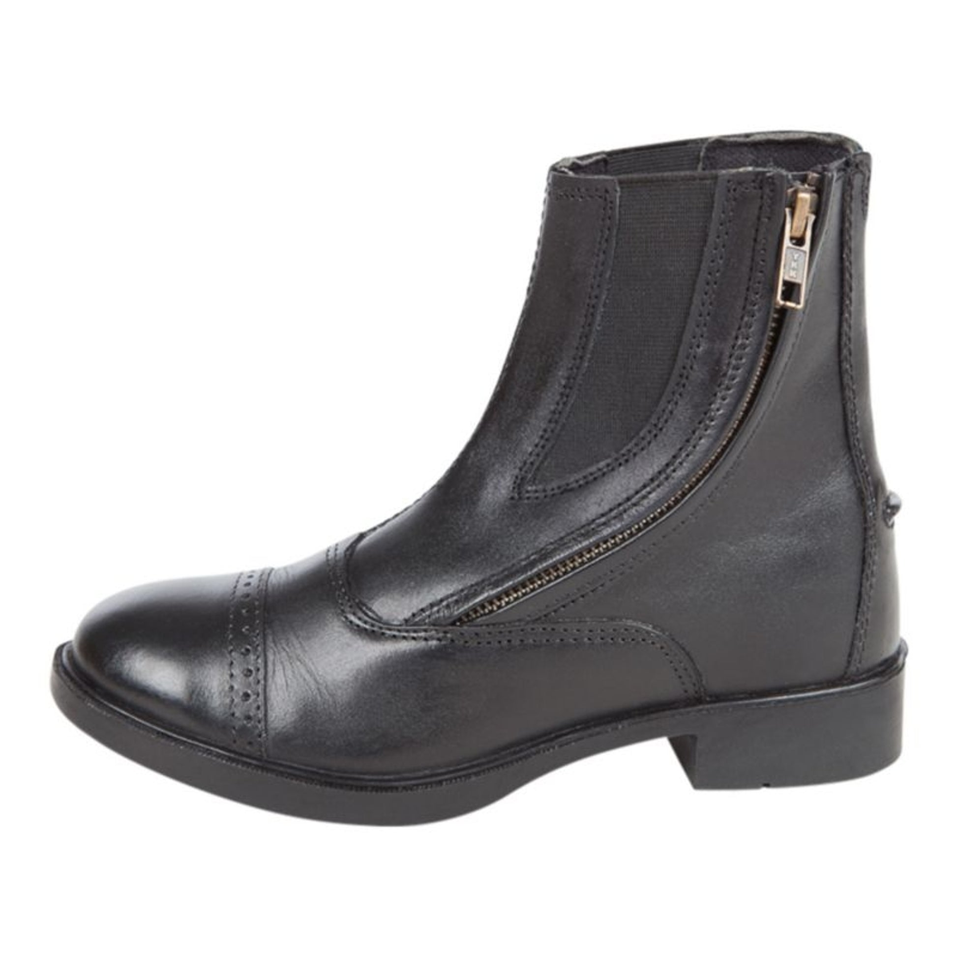 Huntley Equestrian Daisy Clipper Kids Side Zip Paddock Boots