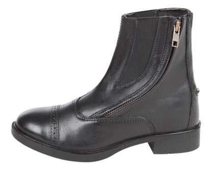 Huntley Equestrian Daisy Clipper Kids Side Zip Paddock Boots