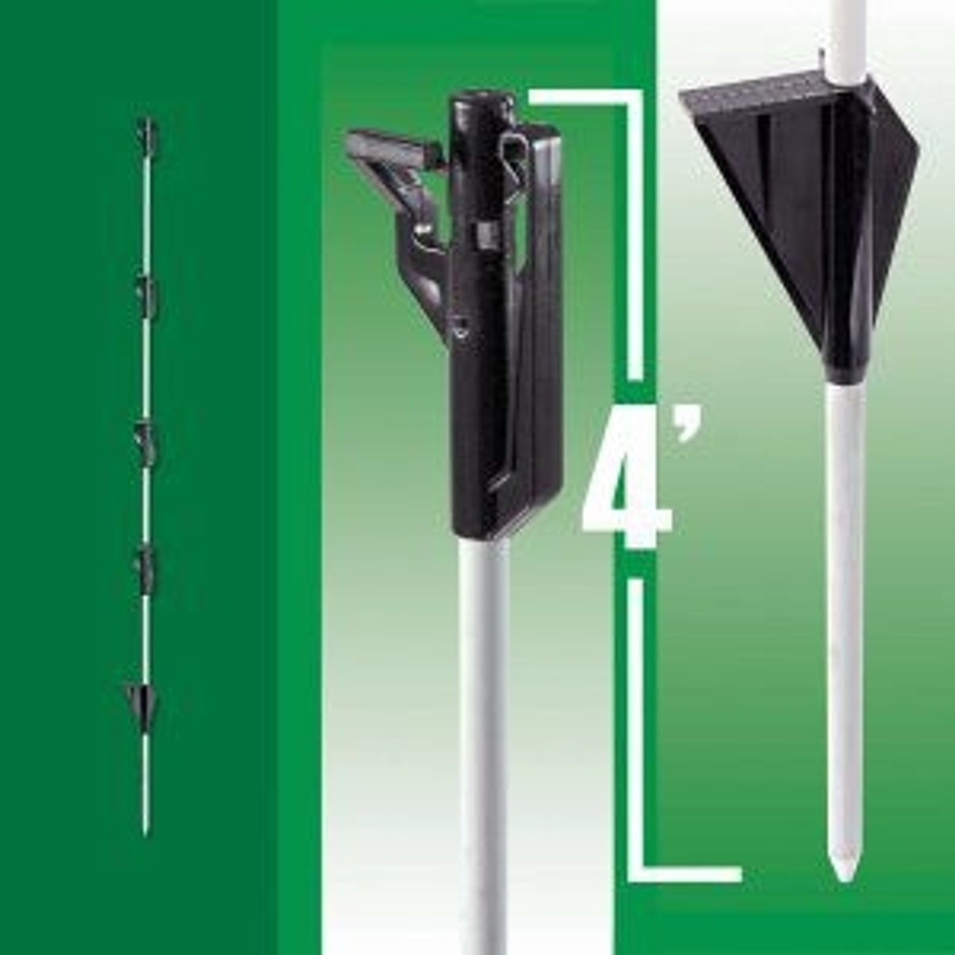 SunGuard Fiberglass Step In Post 48In Single