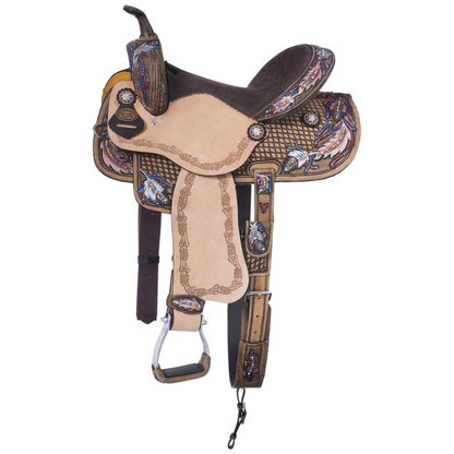 Silver Royal Royal Naomi Barrel Saddle