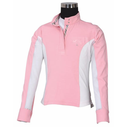 Equine Couture Kids Cara Long Sleeve Show Shirt