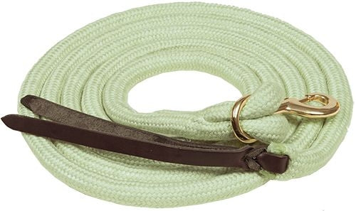 Mustang BAMTEX Cowboy Lead Rope with Brass Plated Bolt Snap