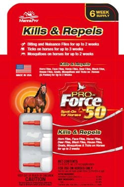 PRO-FORCE EQUINE 50 SPOT-ON PEST CONTROL