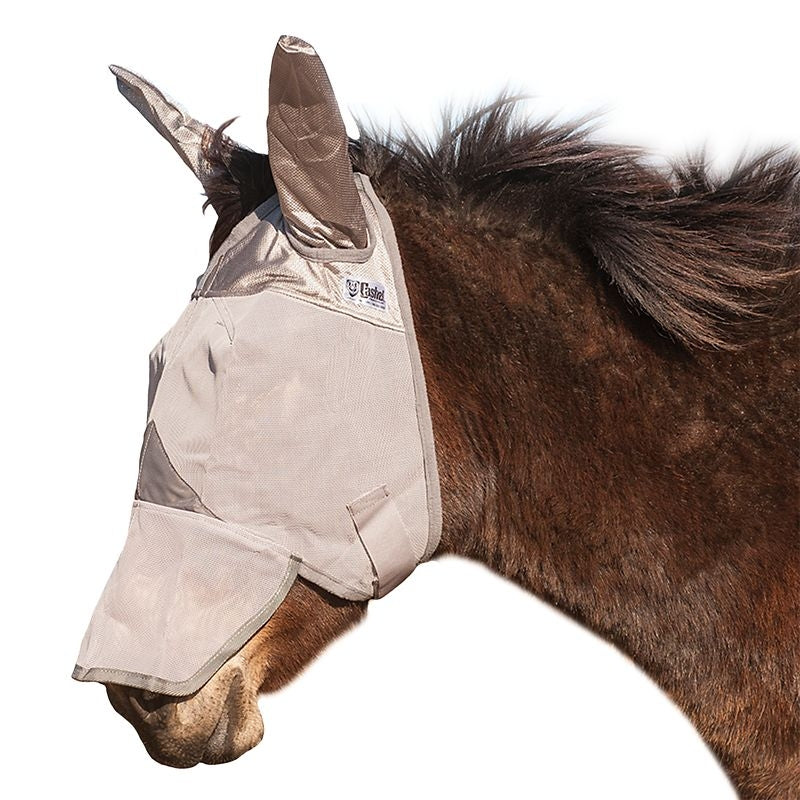 Cashel Crusader Fly Mask - Mule Long Nose with Ears