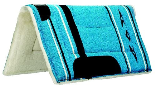 Weaver Leather Pony Fleece Lined Acrylic Straight Saddle Pad
