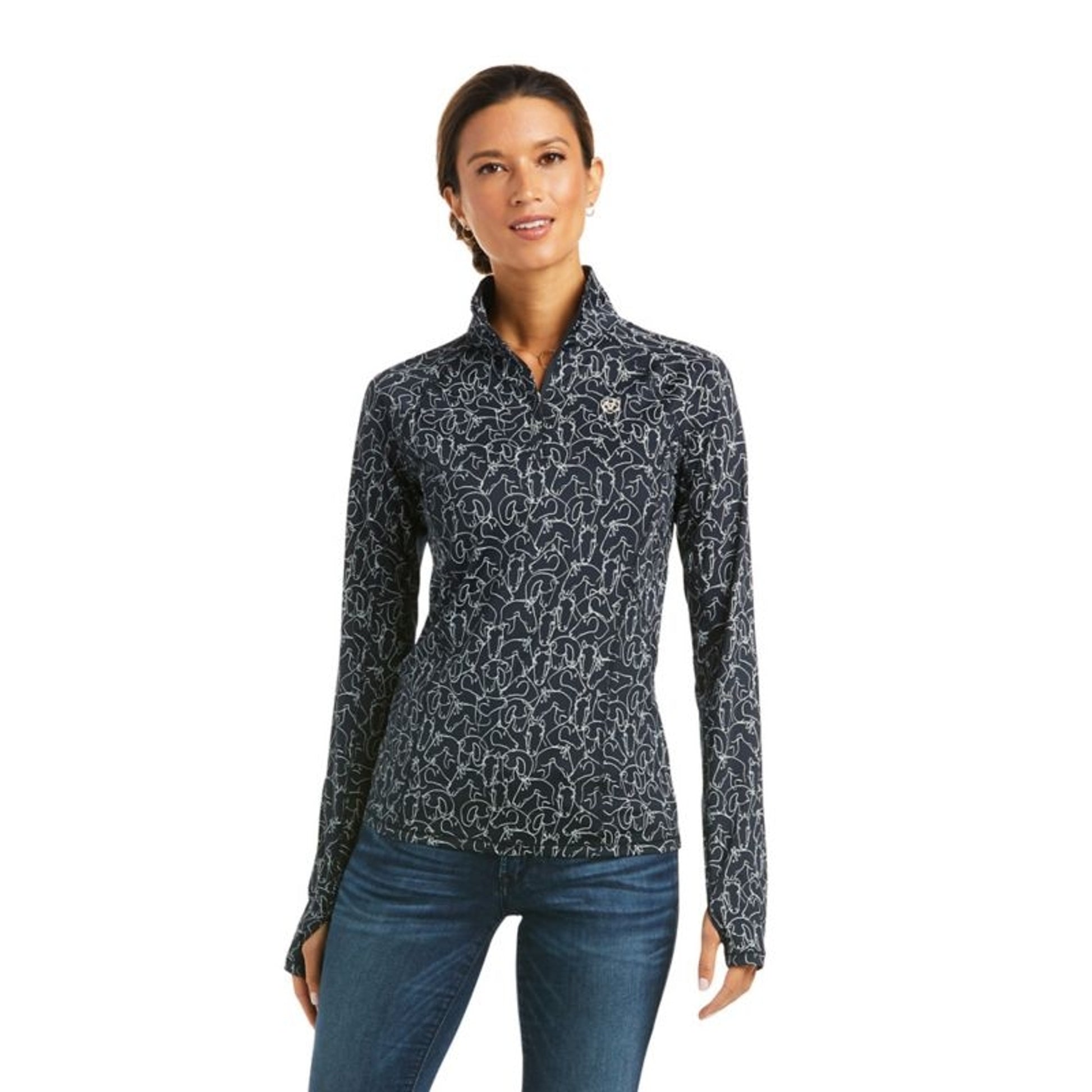 Ariat Ladies Lowell 2.0 1/4 Zip Baselayer