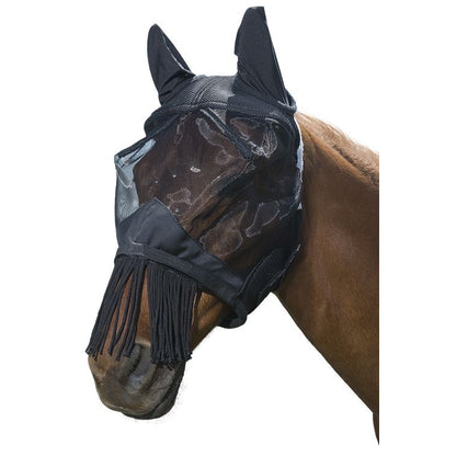 Tough1 Deluxe Comfort Mesh Fly Mask With String Nose