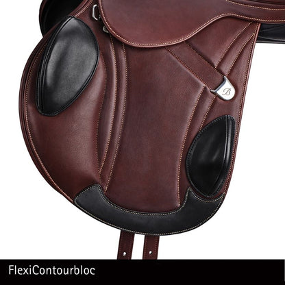 DEMO - Bates Advanta Luxe Leather Eventing Saddle with CAIR
