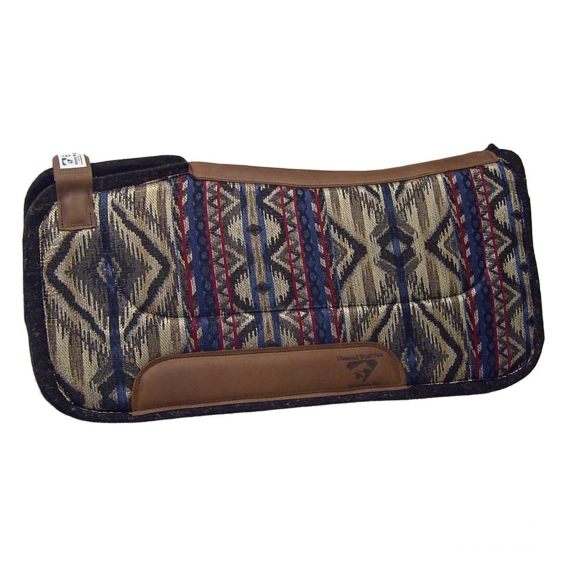 Diamond Wool Contoured Ranch Adjustable Strap Pad