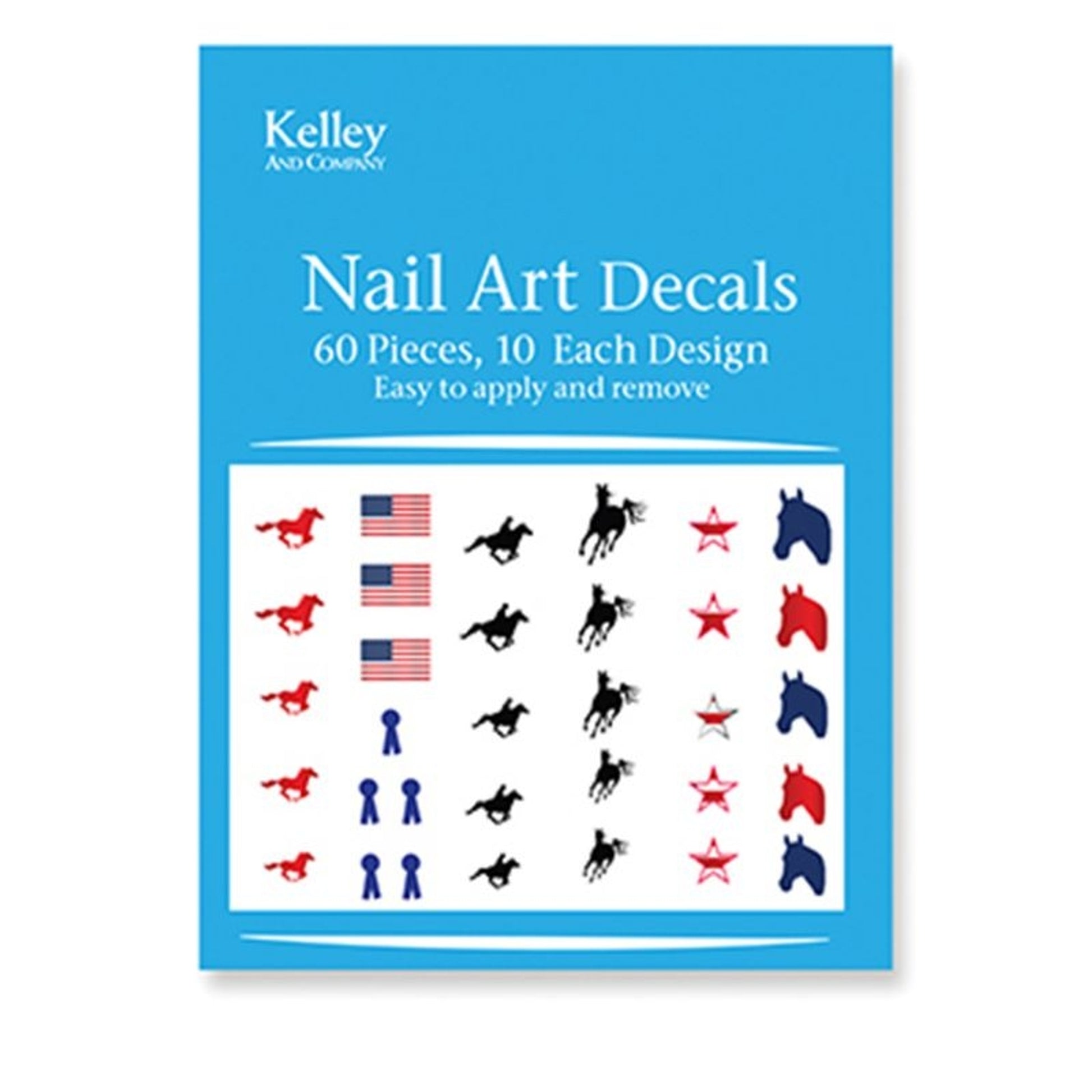 Kelley Gallop Horse Nail Art Decals