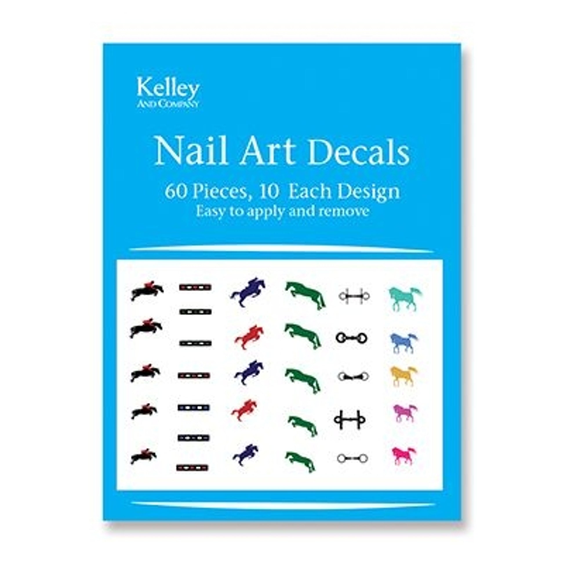 Kelley Jumper Horse Nail Art Decals