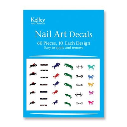 Kelley Jumper Horse Nail Art Decals