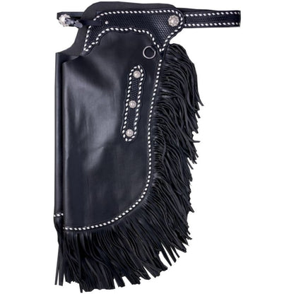 Tough1 Faux Leather Chinks - Buckstitch & Basket Yoke