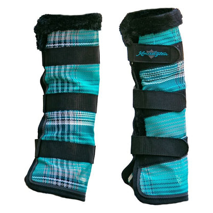 Kensington Protective Fly Boots with Fleece Trim - Sold in Pairs