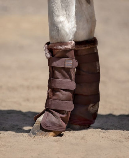 Kensington Protective Fly Boots with Fleece Trim - Sold in Pairs